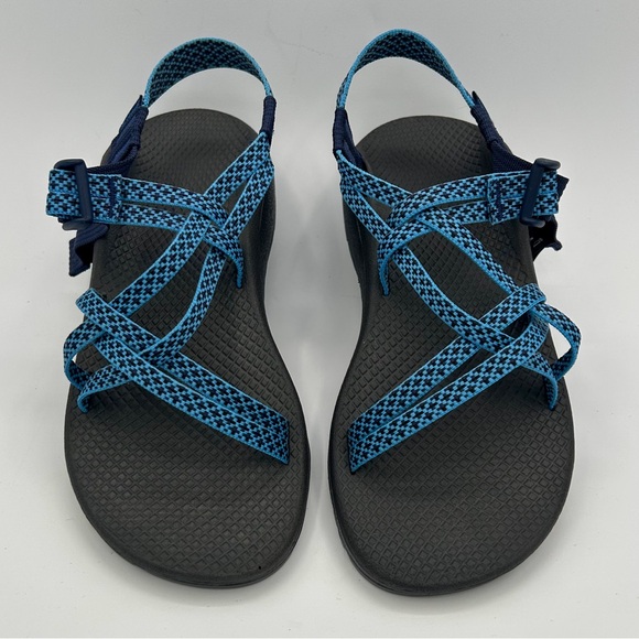 Chaco ZX1 Cloud Women’s Sandals Blue Strappy Hiking Sport Water Size 7 - Picture 1 of 6